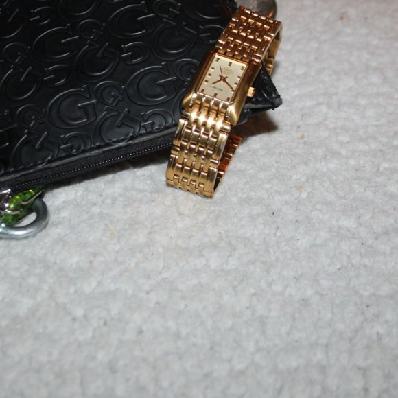 Ladies goldtone Bulova Harley-Davidson Watch